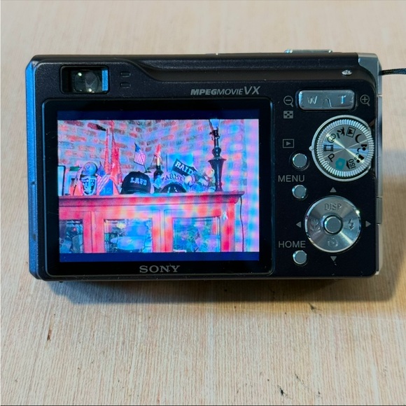 Sony Cyber-Shot DSC-W90 Blk 8.1 MP Digital Camera Screen Door Issues Read Blw! - Picture 7 of 13